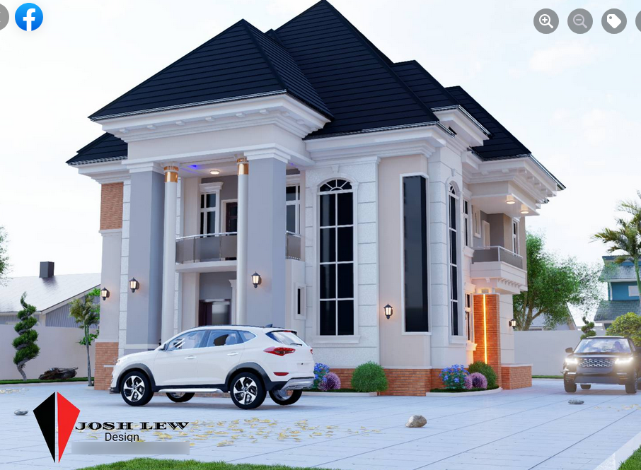 3 Beautiful Residential Building Designs 5-bedrooms