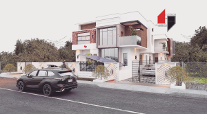 Fine 5-Bedroom Twin Duplex Building