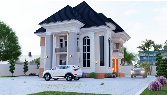 duplex with 2 stairs