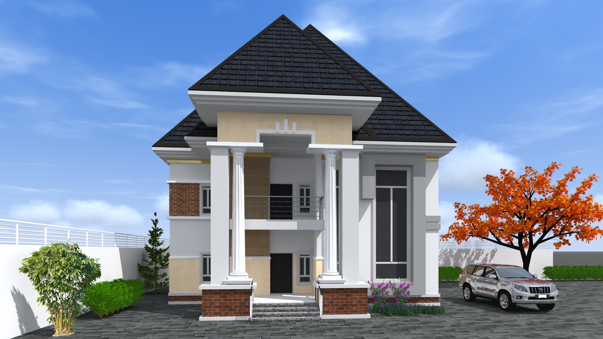 Awesome 5-Bedroom Design with Children’s Lounge.