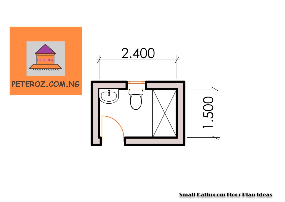 10 Amazing Small Bathroom Floor Plans