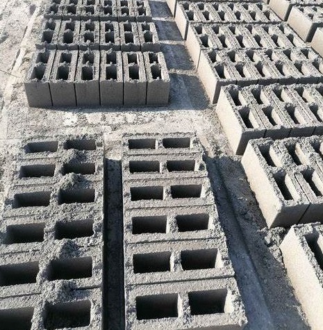 6 inches hollow blocks