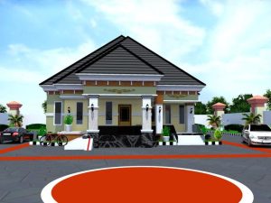 6 bedroom bungalow building