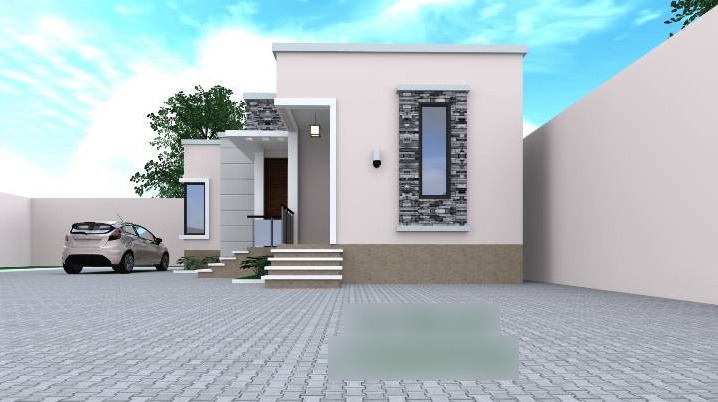Modern 2-Bedroom Bungalow Building