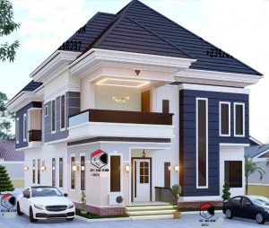 4-Bedroom Duplex Design