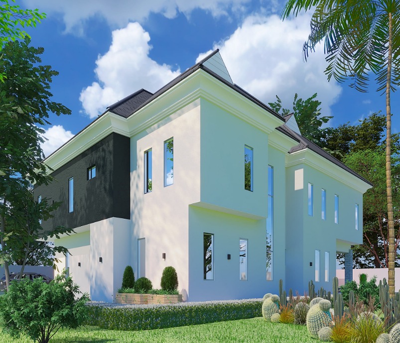 8-Bedroom Duplex Building Design