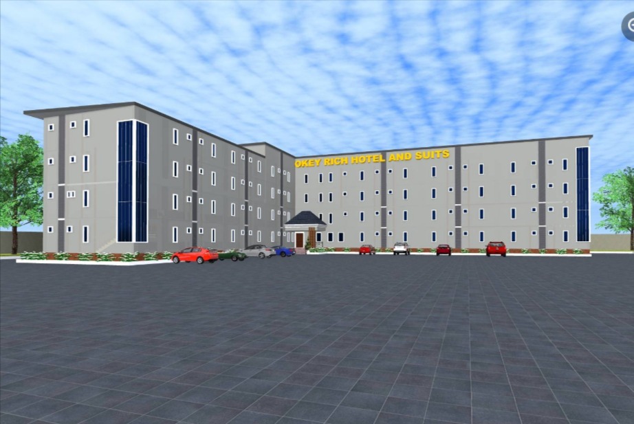 100 Bed Hotel Building Plans and Designs