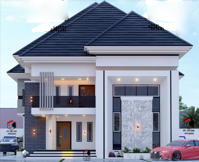 Nice Five Bedroom Building Design