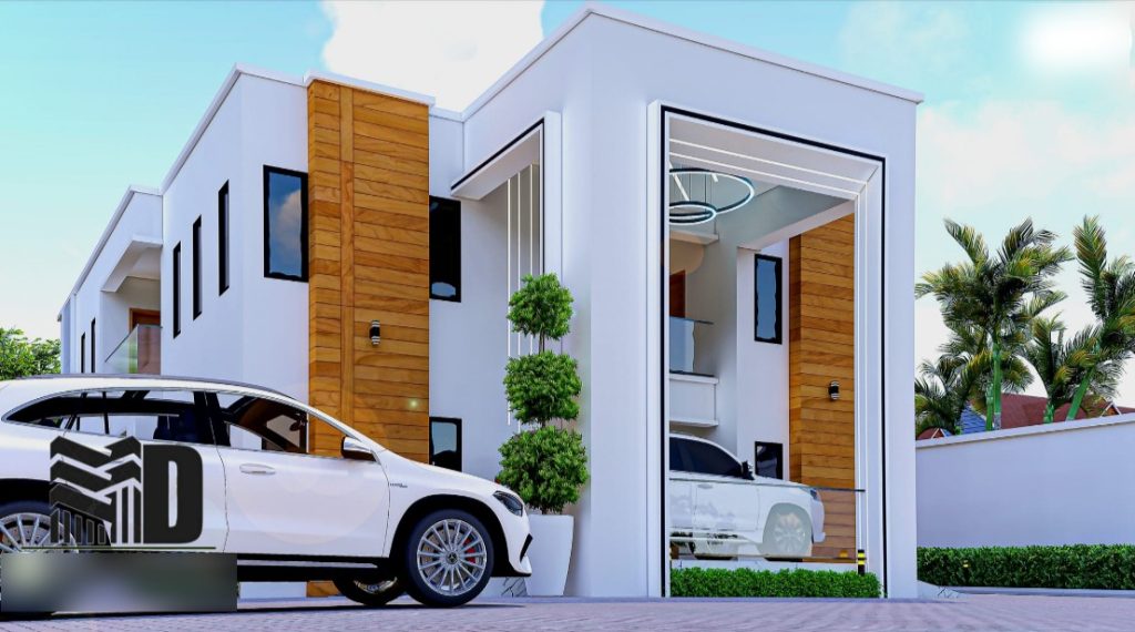 7-Bedroom Modern Home Plan