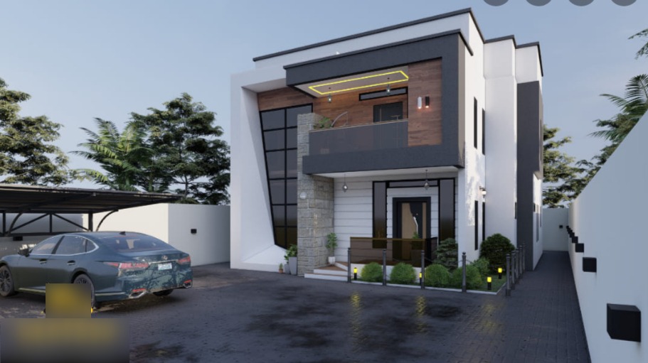 Hidden Roof Architectural Plan