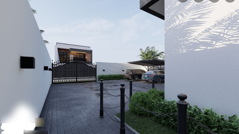 Hidden Roof Architectural Plan