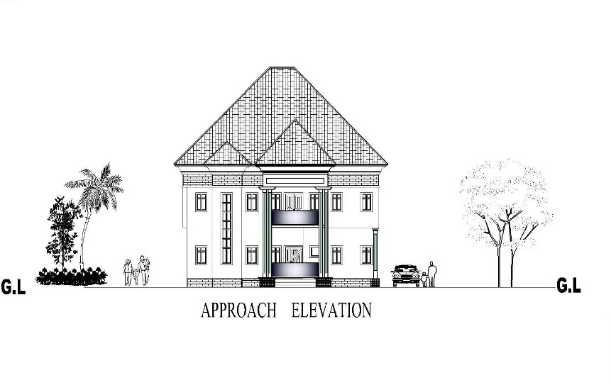 Complete 5-Bedroom Duplex Plan Sample