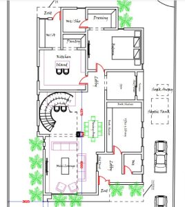 Nigerian Modern 4-Bedroom Duplex Design