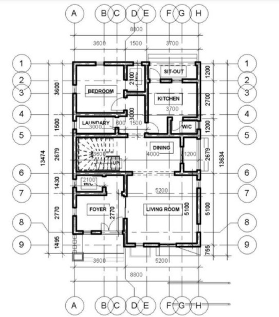 Modern Hidden Roof 4-Bedroom Duplex