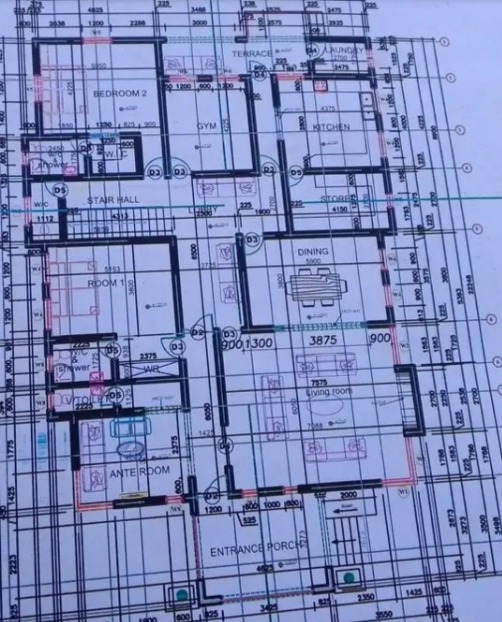 Simple Contemporary 5 Bedroom House Designs