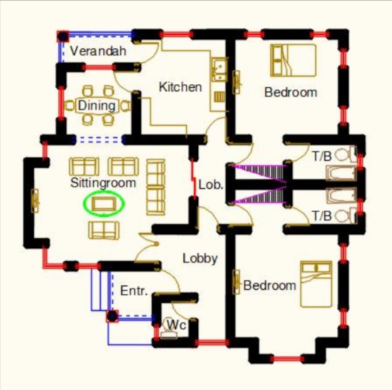 Fine, luxury 2 Bedroom Home