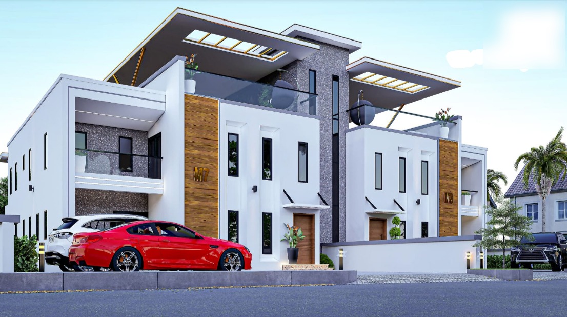 Modern 5 Bedroom Semidetached Duplex