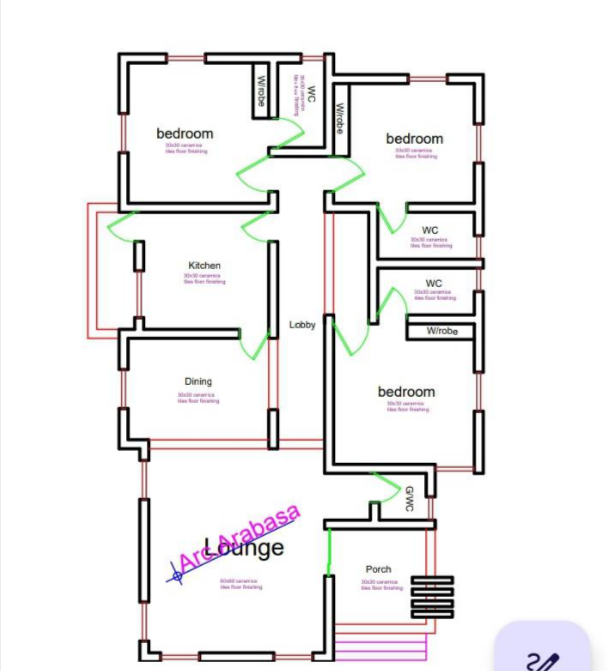 Simple 3-Bedroom Home Plan